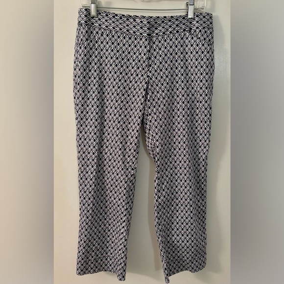Laundry By Shelli Segal Pants - Laundry by Shelli Segal Geometric Cropped Pant Women’s size 4